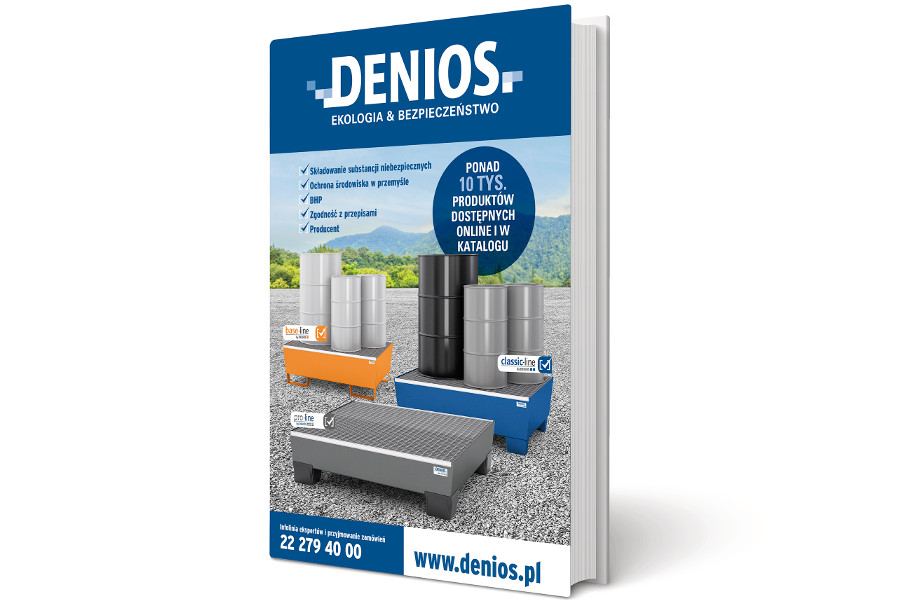 Rozszerzenie asortymentu w nowym katalogu głównym Denios MM Magazyn