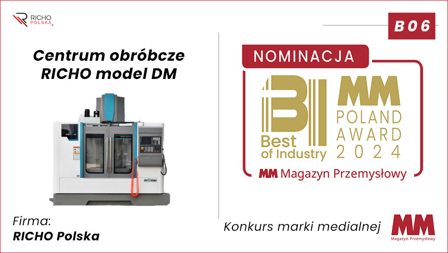 RICHO – Centrum obróbcze RICHO model DM | MM Magazyn Przemysłowy