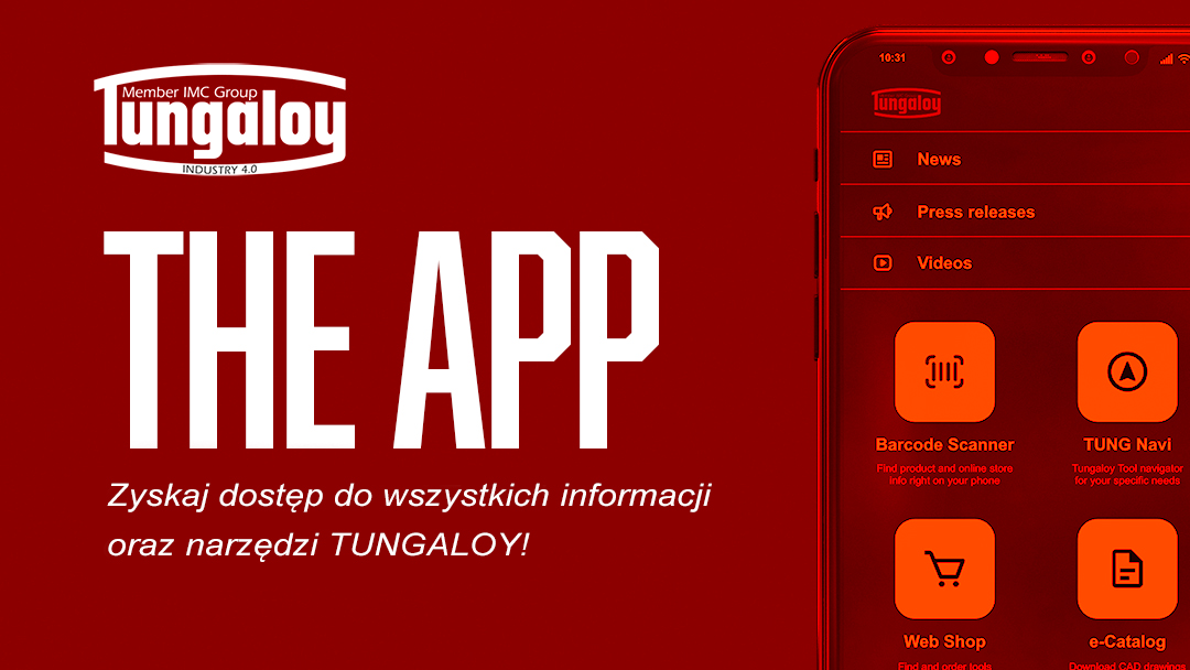 Nowa aplikacja Tungaloy ze wsparciem dla inżynierów MM Magazyn